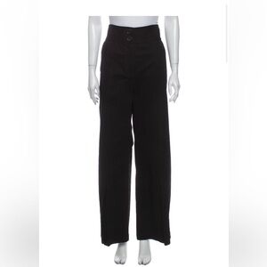 Robert Rodriguez Black Wide-Leg Pants